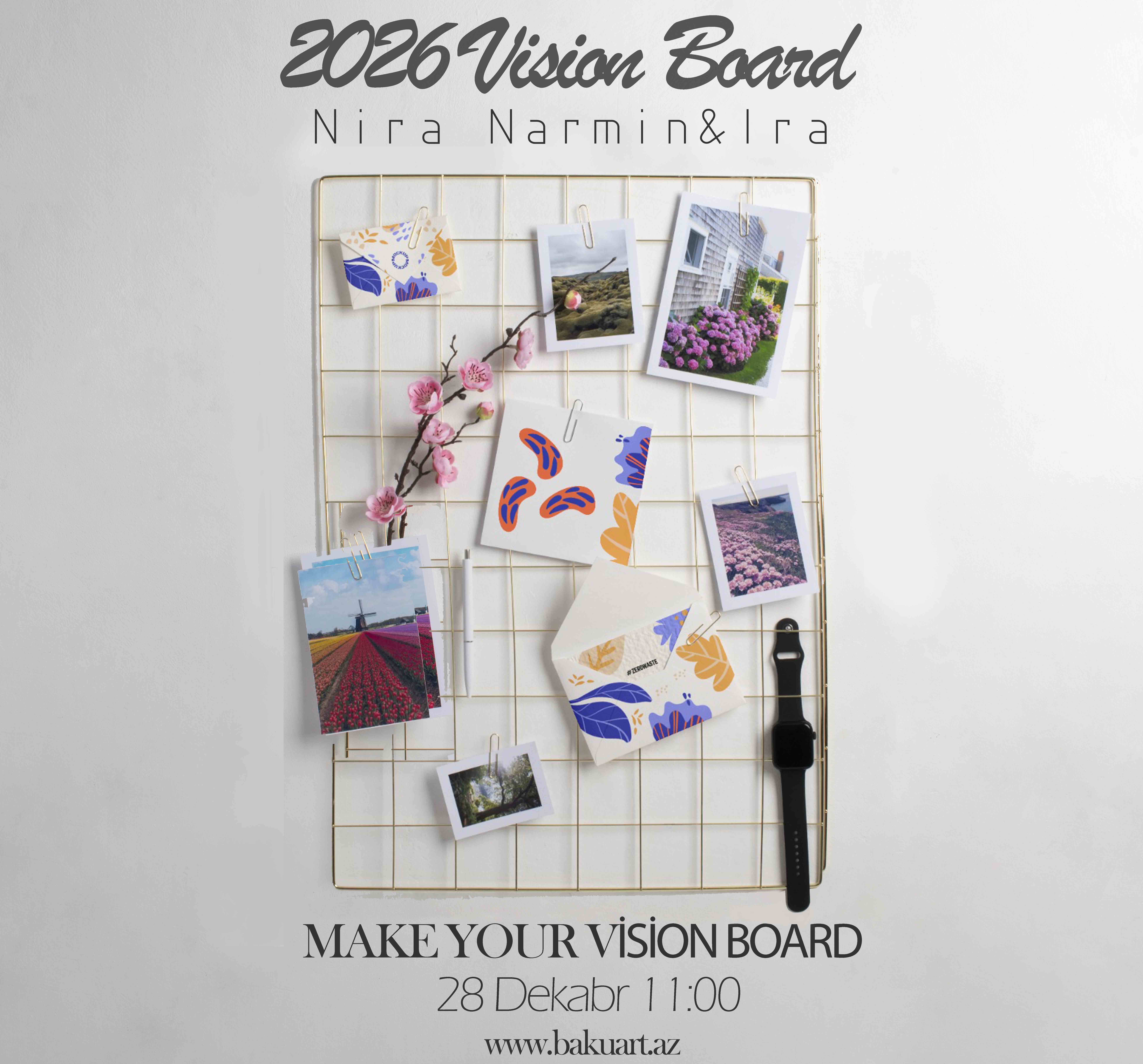 Bakıda “Vision Board” mövzusunda master-klass keçiriləcək